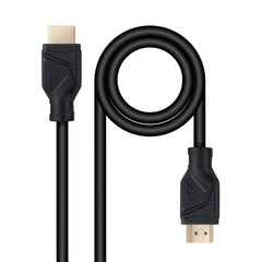 Nanocable Cable HDMI 2.1 CCS A/M-A/M - Longitud 1m - Color Negro