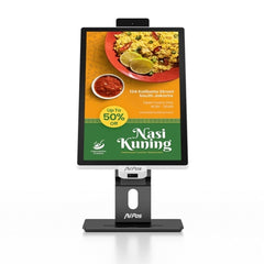 AVPos Kiosko Autoservicio Sobremesa CD22 - 22 Pulgadas Tactil - I3 10th - 8GB Memoria - SSD 256GB - Escaner 2D - WIFI - Color Negro