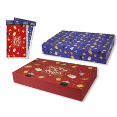 Bismark Caja Plegable Reyes Magos - Medidas 28.5x49x3cm - 2 DiseÃ±os Diferentes Aleatorios