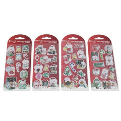 Bismark Pack de Pegatinas Bubble con Confetti Papa Noel - Packs con DiseÃ±os Diferentes Aleatorios