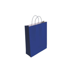 Bismark Saco de Papel Celulose - Medidas 32x10x24cm - Cor Azul