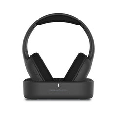 Energy Sistem SoundReel TV Auriculares Para TV - Conexion RF, Bluetooth, Optico y Jack - Hasta 18h de Bateria - Compatible Con Todos los TV - Color Negro