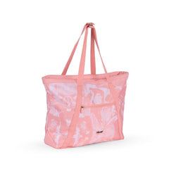 Milan Coleccion Lava Bolso Shopper 18.5L - Gran Capacidad - Cierre de Cremallera - TamaÃ±o 52x36x3cm - Color Rosa