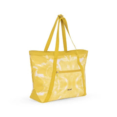 Milan Coleccion Lava Bolso Shopper 18.5L - Gran Capacidad - Cierre de Cremallera - TamaÃ±o 52x36x3cm - Color Amarillo
