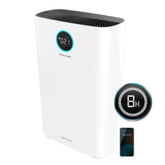 Cecotec TotalPure 5000 Connected Purificador de Aire - Potencia de 30W - Filtro de 3 Etapas - Cobertura hasta 130m3 - Control Wi-Fi - Pantalla LED - Silencioso 65dB - Modo Noche - Color Blanco