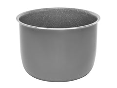 Cecotec Excelsior Cubeta Ceramica para Ollas GM de 6L - Material Ceramico Resistente - Antiadherente Tricapa - Facil Limpieza - Color Gris