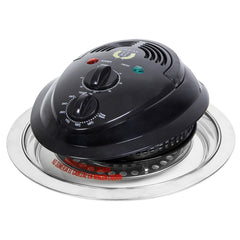 Cecotec Cabezal de Horno para Ollas GM de 6L - Potencia de 700W - Termostato hasta 250Â°C - Sistema de Aire Caliente - Temporizador 60min - Regulable y Seguro - Color Negro