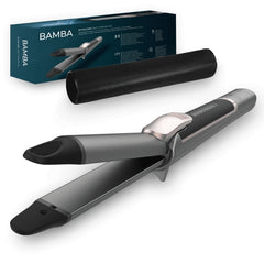 Cecotec Bamba RitualCare 1000 Titanium Plancha de Pelo 2 en 1 - Revestimiento de Titanio - Calentamiento Ultrarrapido - Tactil - Temperatura de 140 a 220Â°C - Punta Fria - Cable de 3m - Color Negro