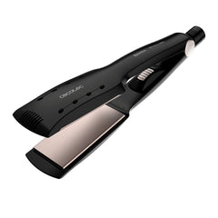 Cecotec Bamba RitualCare 900 Max Plancha de Pelo - Uso en Humedo y Seco - Placas XL de 50mm - Iones Negativos - Cable 360Âº de 3m - Punta Fria de Seguridad - Color Negro