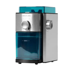 Cecotec SteelMill 2000 Adjust Molino de Cafe Multifuncional - 150W - Cuerpo de Acero Inoxidable - Cuchillas de Titanio - Funcion 2 en 1 - Capacidad 90g - Tapa Transparente - 20x14x21cm