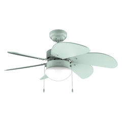 Cecotec EnergySilence Aero 3600 Vision Full Mint Ventilador de Techo con 6 Aspas y Lampara Integrada - 50W - Diametro de 36" - 3 Velocidades - Modo Invierno/Verano - Control por Cadena - Color Menta