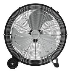 Cecotec ProIndustry 2000 Ventilador Industrial de Suelo con 3 Aspas de Aluminio - 120W - 3 Velocidades - Flujo de Aire 5404.2 m3/h - Facil Transporte con Asas y Ruedas - Rejilla Protectora - Color Negro