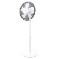 Cecotec EnergySilence 535 Ventilador de Pie y Sobremesa con 5 Aspas - Potencia de 40W - Diametro de 40cm - 3 Velocidades - Oscilacion de 75Âº - Altura Ajustable hasta 115cm - Color Blanco