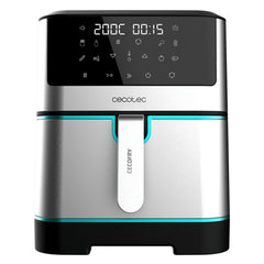 Cecotec Cecofry Supreme 8000 Freidora sin Aceite - Potencia de 1800W - Capacidad 8L - Rango de 30 a 200Â°C - 10 Modos Preconfigurados - Funcion Precalentar - Acero Inoxidable - Color Negro