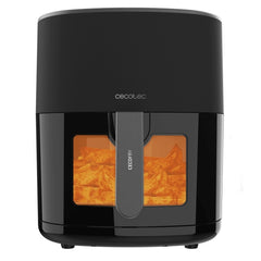 Cecotec Cecofry Fantastik Window 6500 Freidora sin Aceite - 1700W - Capacidad 6.5L - Ventana de Visualizacion - 9 Menus Preconfigurados - Rango de 80 a 200Â°C - Panel Tactil Multifuncion - Color Negro
