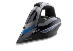Cecotec IronHero 3200 i-Pump Plancha de Ropa - 3200W - Bomba de Agua Automatica - Vapor Continuo 75g/min - Golpe de Vapor 285g/min - Sistema Antigoteo y Antical - Autoapagado - Color Negro y Azul