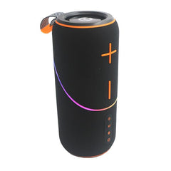 Coolsound Rainbow Beat Altavoz Bluetooth True Wireless 20W - Autonomia hasta 3h - USB, MicroSD y Aux - Funcion Manos Libres - Radio FM - Iluminacion RGB - Color Negro