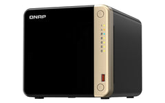 QNAP TS-464-8G NAS Torre Procesador Intel Celeron N5095 - Memoria 8GB - 4 Bahias 2.5", 3.5", M.2 - USB, HDMI, Ventilador 120mm