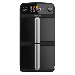 Cecotec Cecofry DuoLevel 10000 Freidora de Aire Doble - Potencia 2400W - Capacidad 10L - Temperatura Regulable - Pantalla Tactil - Programas Preconfigurados - Color Negro