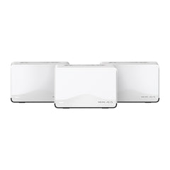 Mercusys Halo H27BE Pack de 3 Sistema Mesh Wi Fi 7 BE3600 - Cobertura Hasta 650m2 - Velocidad hasta 3600 Mbps - Color Blanco