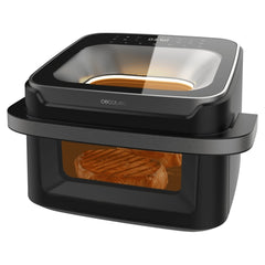 Cecotec Cecofry Advance 10000 Full Vision Freidora de Aire - 2200W - Capacidad 10L - Temperatura Regulable hasta 200ÂºC - Asa de Tacto Frio - Ventana de Visualizacion - Color Negro