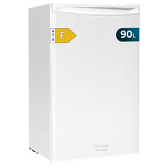 Cecotec Bolero CoolMarket TT 90 White E Mini Frigorifico de Sobremesa - Capacidad 90L - Temperatura Regulable en 5 Niveles - Compartimento hasta -6ÂºC - 47x44x83cm - Color Blanco