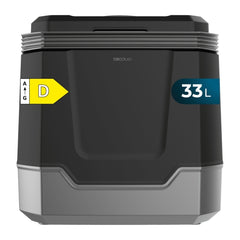 Cecotec Bolero TravelCooling 33L D Nevera Portatil - Capacidad 33L - 12V/220V - Temperatura Regulable - Enfria hasta 8ÂºC - Funcion Calentamiento hasta 65ÂºC - Color Negro y Gris