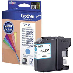 Brother LC223 Cyan Original Ink Cartridge - LC223CBP