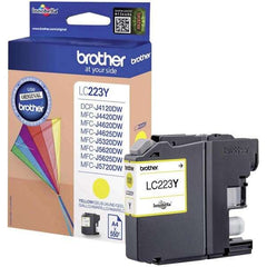 Brother LC223 Amarillo Original Ink Cartridge - LC223YBP