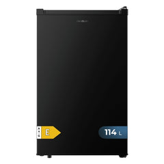 Cecotec Bolero CoolMarket TT 114 L Black Mini Frigorifico - Capacidad 114L - Luz LED - Temperatura Regulable - 50.6x55.1x83.6cm - Color Negro