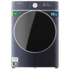 Cecotec Bolero Wash and Dry 10680 Inverter Titanium A Lavadora Secadora - Capacidad 10kg - Velocidad 1400rpm - Motor Inverter - 16 Programas - Color Azul