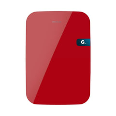 Cecotec Bolero MiniCooling 6L Bahamas Red Mini Frigorifico Portatil - Capacidad 6L - 12V/220V - Temperatura Regulable - Enfria hasta 5ÂºC - Funcion Calentamiento hasta 65ÂºC - Color Rojo