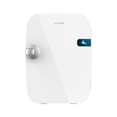 Cecotec Bolero MiniCooling 4L Rio White Mini Frigorifico Portatil - Capacidad 4L - Voltaje 12V - Temperatura Regulable - Enfria hasta 5ÂºC - Funcion Calentamiento hasta 65ÂºC - Color Blanco