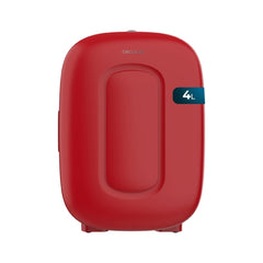 Cecotec Bolero MiniCooling 4L Bora Red Mini Frigorifico Portatil - Capacidad 4L - Voltaje 12V - Temperatura Regulable - Enfria hasta 7ÂºC - Funcion Calentamiento hasta 50ÂºC - Color Rojo