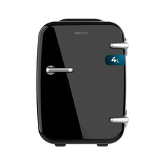Cecotec Bolero MiniCooling 4L Habana Black Mini Frigorifico Portatil - Capacidad 4L - Voltaje 12V - Temperatura Regulable - Enfria hasta 7ÂºC - Funcion Calentamiento hasta 65ÂºC - Color Negro