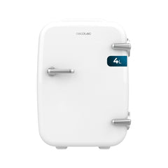 Cecotec Bolero MiniCooling 4L Habana White Mini Frigorifico Portatil - Capacidad 4L - Voltaje 12V - Temperatura Regulable - Enfria hasta 7ÂºC - Funcion Calentamiento hasta 65ÂºC - Color Blanco