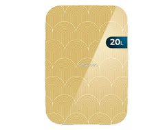 Cecotec Bolero MiniCooling 20L Bahamas Pat 2 Mini Frigorifico Portatil - Capacidad 20L - Temperatura Regulable - Enfria hasta 5ÂºC - Funcion Calentamiento hasta 65ÂºC - Color Amarillo