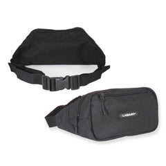 Lagart RiÃ±onera Fabricada en Poliester 900D - Varios Bolsillos - Cinta Ajustable - Medidas 26x15x8cm - Color Negro