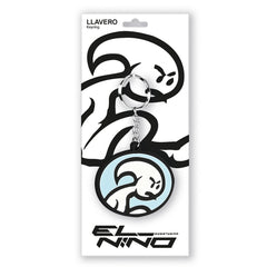Safta el NiÃ±o Life Is Fun Llavero - Ideal Como Regalo - 80x30mm - Color Blanco y Negro
