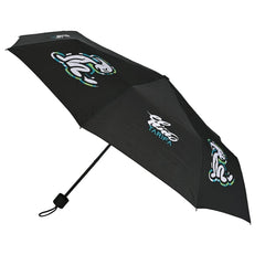 Safta el NiÃ±o Green Bali Paraguas Manual de 98cm - 8 Paneles - Asa y Punta de PVC - Poliester - Nervios de Acero de 8mm - Cordon - Color Negro