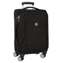Safta Real Betis Balompie Premium Maleta Trolley de Cabina 20â€ - Cierre con Candado - Cintas Sujetaequipaje - Asas Superior y Lateral - Protecciones Laterales - 35.7L - 350x200x510mm - Color Negro