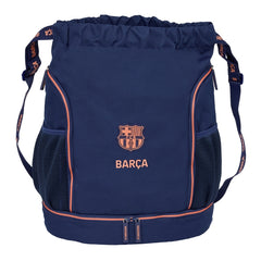 Safta F.C.Barcelona 2Âª Equipacion Saco Mochila - Bolsillo Interior con Cremallera - Bolsillos Laterales - Hombreras Ajustables - 21.93L - 340x150x430mm - Color Azul Marino