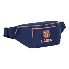 Safta F.C.Barcelona 2Âª Equipacion Bolsa de Cintura - Cremallera - Cintas Ajustables - 2.49L - Material Resistente - 230x90x120mm - Color Azul Marino
