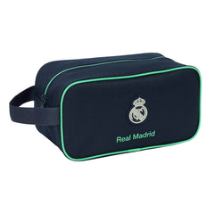 Safta Real Madrid 2Âª Equipacion 25/26 Zapatillero - Asa Lateral - 6L - Material Resistente - 290x140x150mm - Color Azul Marino