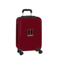 Safta Harry Potter Hogwarts Maleta Trolley de Cabina 20â€ - Cierre con Candado - Bolsillo de Red - Cintas Elasticas - Ruedas Giratorias - 40.10L - 345x200x550mm - Color Rojo Oscuro