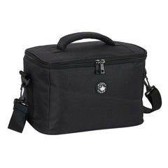 Safta Mickey Bolsa Isotermica Porta Alimentos 9.2L - Cremallera - Asa Acolchada - Bandolera Ajustable - Repelente al Agua - Asa Superior - 290x180x190mm - Color Negro