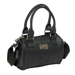 Safta Spider-Man Bolso - Cremallera - Interior Forrado - Asas y Bandolera Ajustables - 1.20L - Funcional y Practico - 160x75x100mm - Color Negro
