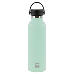 Safta Botella Termo de 600ml - Acero Inoxidable - Asa Superior - Color Menta