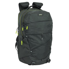 Safta Trekking Mochila - Cintas con Broche PVC - Compartimento para Portatil - Cintas para Esterilla - Espalda Acolchada - Material Repelente Agua - 300x160x520mm - Color Gris Oscuro