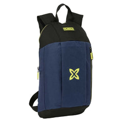 Safta Munich Track Mini Mochila - Hombreras Acolchadas - Bolsillo Frontal - Asa Superior - Ajuste en Hombreras - 8.5L - 220x100x390mm - Color Azul Marino